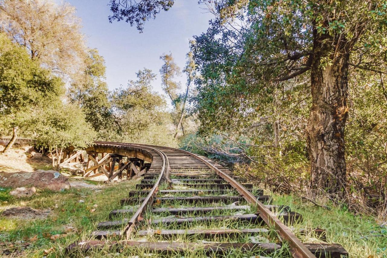 Hot Tub Disney Train Track In Julian Amazing Views Eksteriør bilde