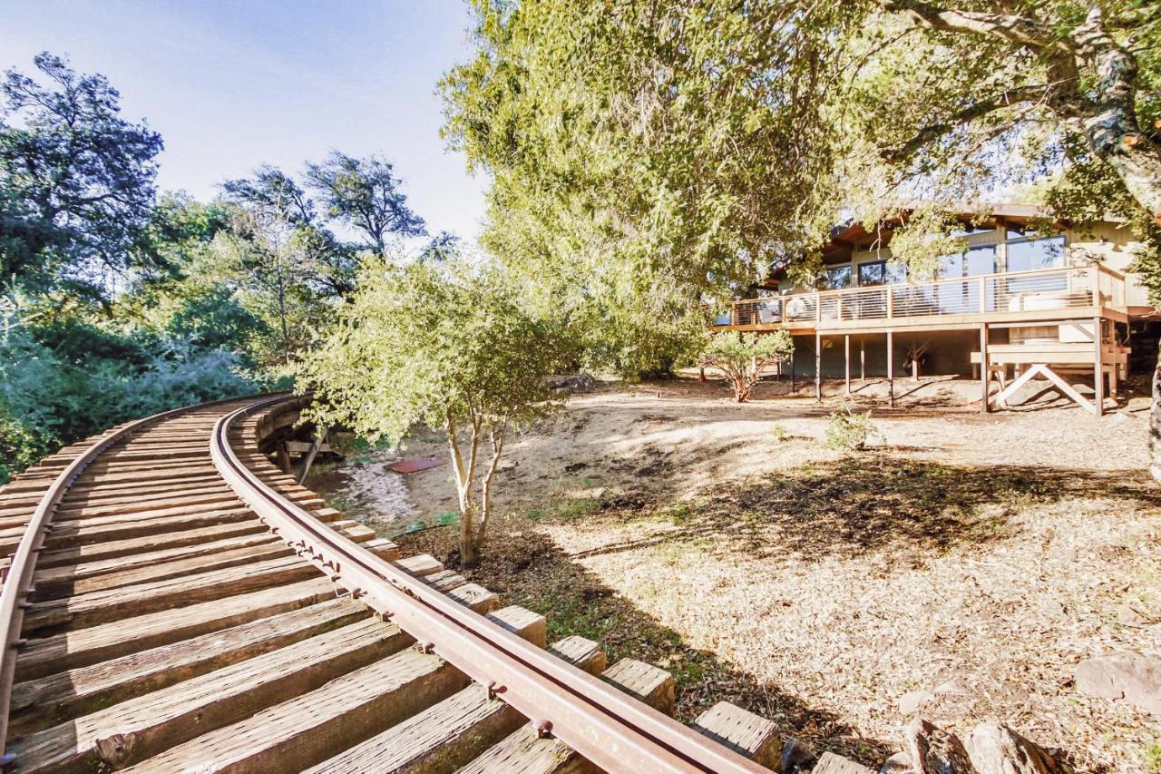 Hot Tub Disney Train Track In Julian Amazing Views Eksteriør bilde