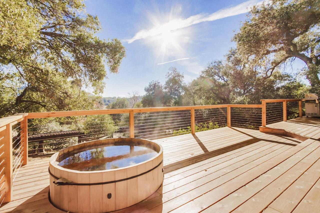 Hot Tub Disney Train Track In Julian Amazing Views Eksteriør bilde