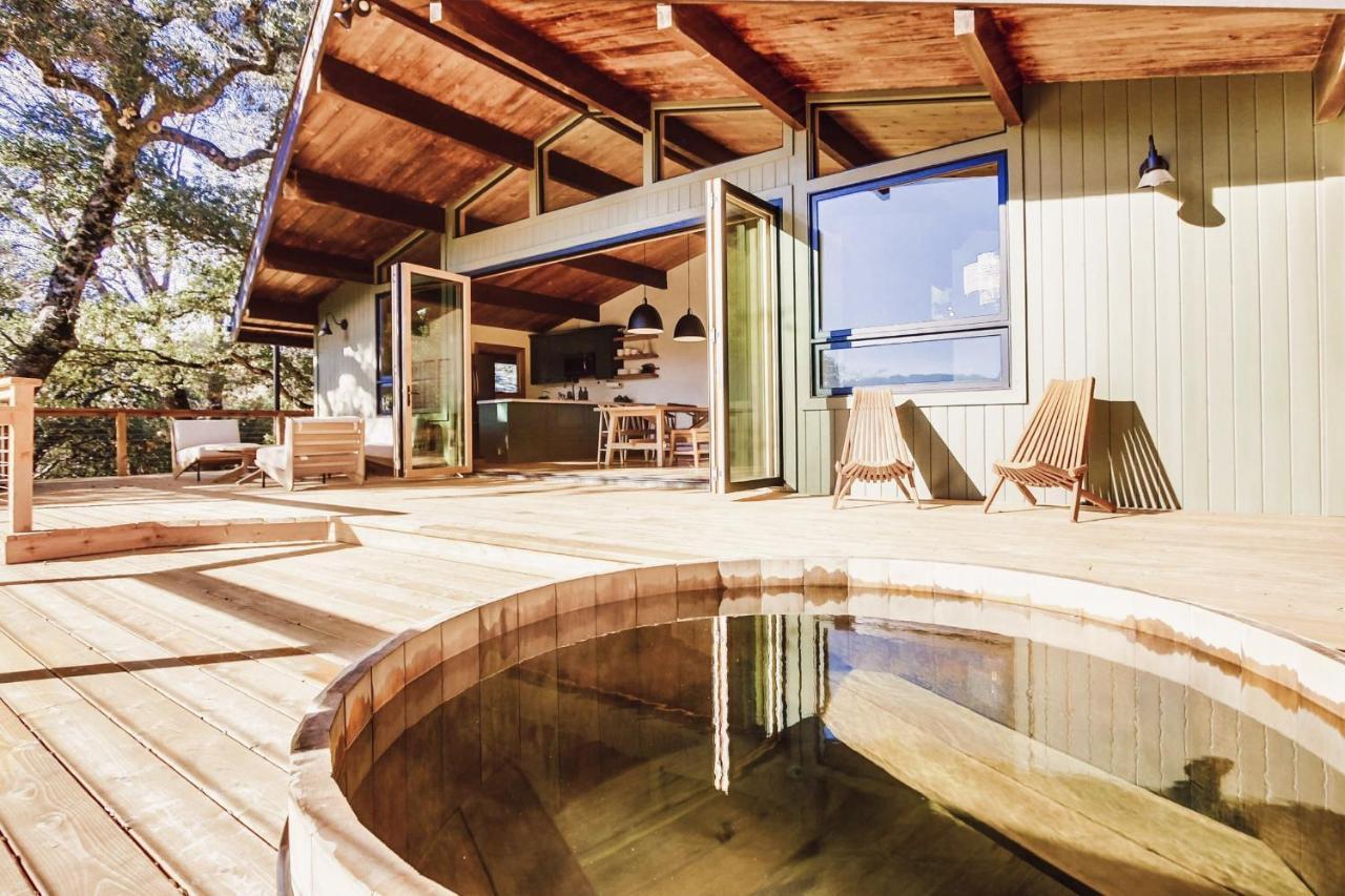 Hot Tub Disney Train Track In Julian Amazing Views Eksteriør bilde